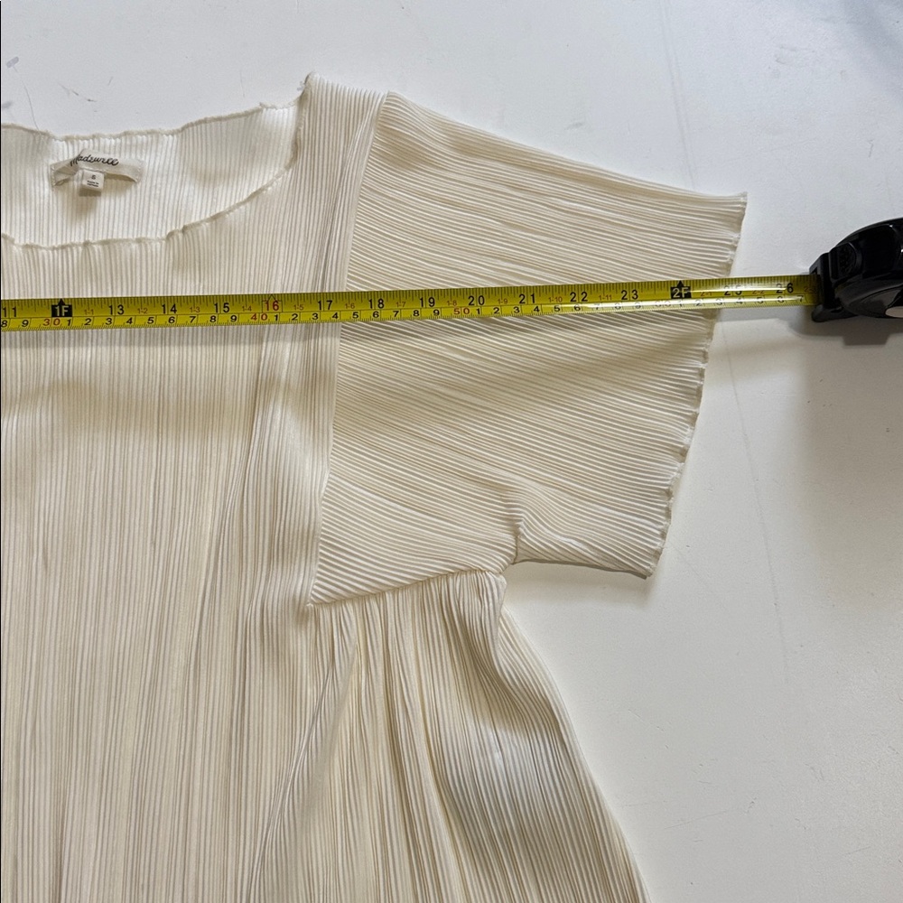 Madewell Texture & Thread Micropleat Top - Picture 5 of 7